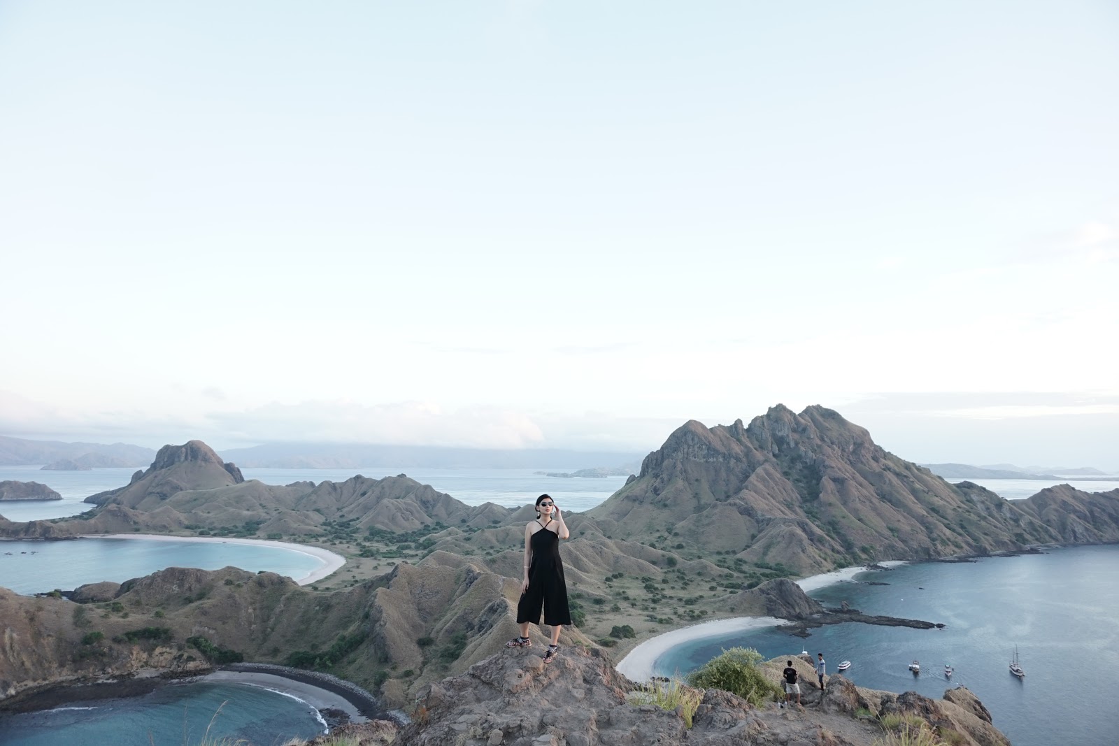 Guest on Padar Island Guest on Padar Island